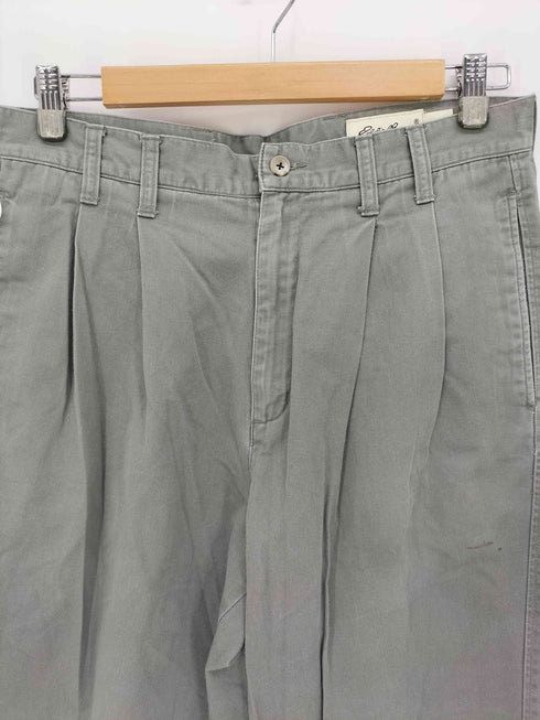 エディーバウアー Eddie Bauer 90~00s 白タグ Classic-fit 2タック チノパンツ メンズ 33/30