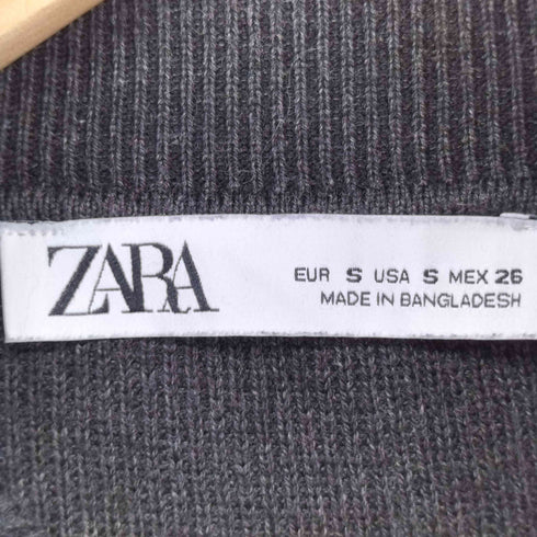 ザラ ZARA ニットポロトップス レディース import:S