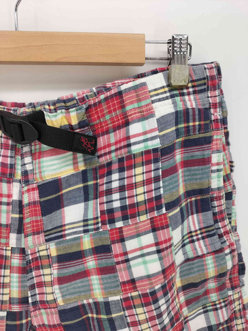 グラミチ GRAMICCI マドラス パッチワーク ショートパンツ メンズ JPN:M