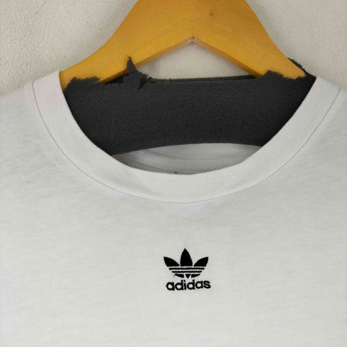 アディダス adidas Adicolor Classics Roll-Up Sleeve Crop Top レディース JPN:S