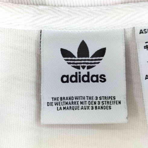 アディダス adidas Adicolor Classics Roll-Up Sleeve Crop Top レディース JPN:S