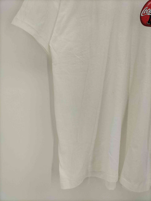 GALBE 裾&袖シングルステッチ 企業 ロゴプリント クルーネック Tシャツ メンズ JPN:L
