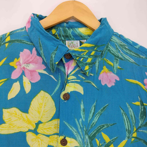COCONUT BEACH BIG SIZE レーヨン アロハシャツ メンズ XXXL