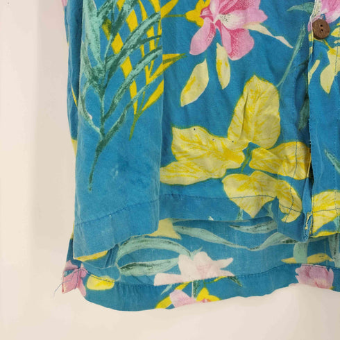 COCONUT BEACH BIG SIZE レーヨン アロハシャツ メンズ XXXL
