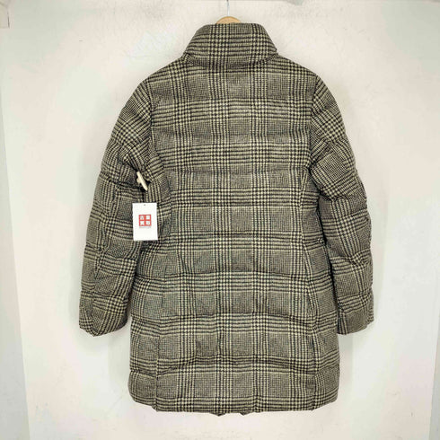 ユニクロ UNIQLO グレンチェック ウルトラライドダウンコート レディース JPN:L
