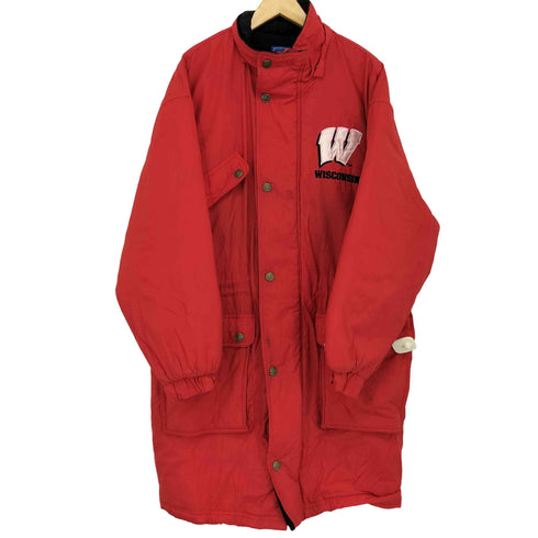 スターター STARTER Wisconsin大学 バックワッペン 中綿コート メンズ import:M
