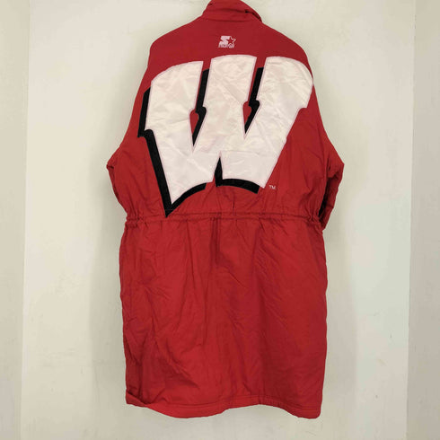 スターター STARTER Wisconsin大学 バックワッペン 中綿コート メンズ import:M
