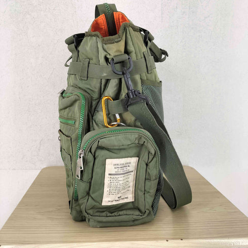 アルファインダストリーズ ALPHA INDUSTRIES MA-1 トートバッグ メンズ