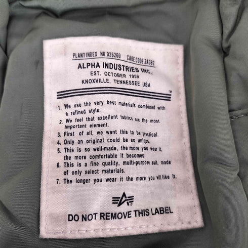 アルファインダストリーズ ALPHA INDUSTRIES MA-1 トートバッグ メンズ