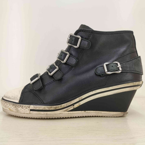 アッシュ ASH GENIAL SNEAKER ヒール レザー スニーカー レディース JPN:37