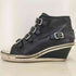 アッシュ ASH GENIAL SNEAKER ヒール レザー スニーカー レディース JPN:37