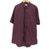 コムデギャルソンシャツ COMME des GARCONS SHIRT 比翼ボタン テールカット 半袖シャツ メンズ JPN:L
