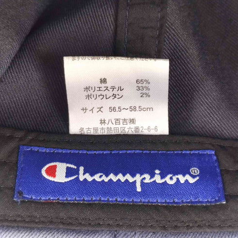 チャンピオン Champion ロゴ刺繍6パネルキャップ メンズ 50.5-58.5cm