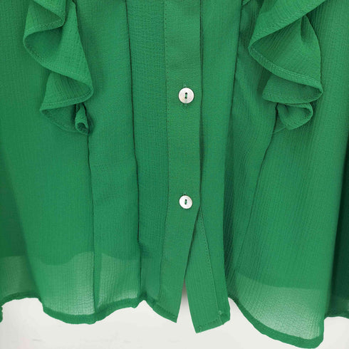 ザラ ZARA フリルブラウス レディース import:S