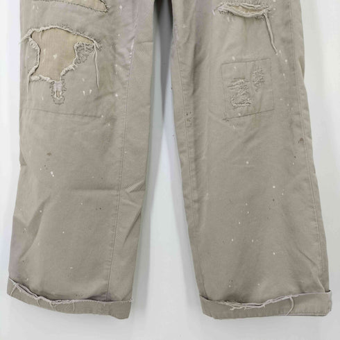 ポロバイラルフローレン Polo by RALPH LAUREN CLASSIC FIT HERITAGE CHINO パッチワーク リペア チノ パンツ 襤褸 メンズ 31/32