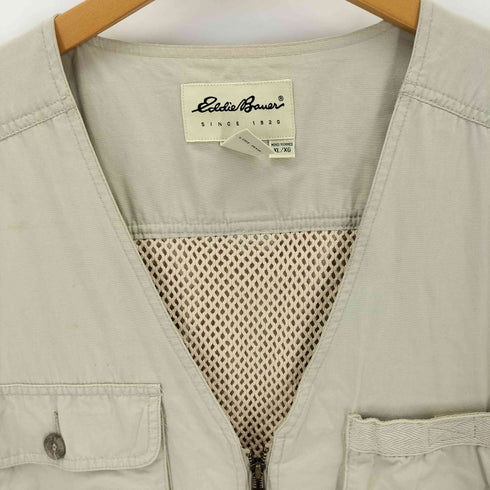 エディーバウアー Eddie Bauer 90~00S 白タグフィッシングベスト メンズ import:XL