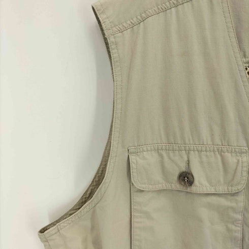 エディーバウアー Eddie Bauer 90~00S 白タグフィッシングベスト メンズ import:XL