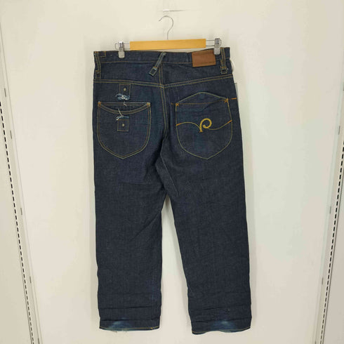 ROCA WEAR ポケットデザイン ワイド デニムパンツ メンズ W34 L32