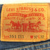 リーバイスヴィンテージクロージング Levis Vintage Clothing 1951年 復刻 42 TALON 赤耳 セルビッチ ビッグE 551ZXX ストレートデニム メンズ W32L32