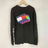 トミージーンズ tommy jeans 両面プリントロゴ L/S カットソー メンズ M
