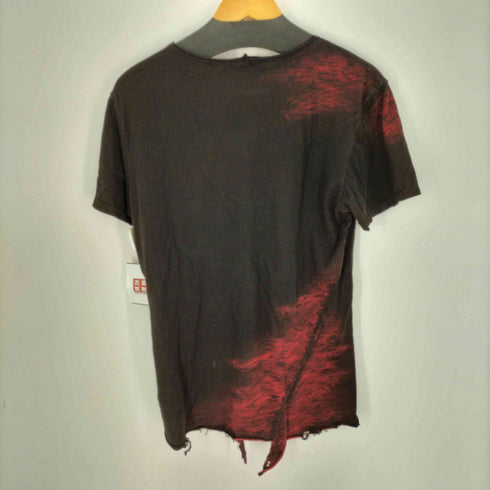 KMRii Black Shadow Slash Cut/SS Tee メンズ JPN:2