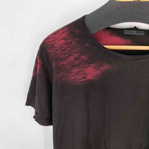 KMRii Black Shadow Slash Cut/SS Tee メンズ JPN:2
