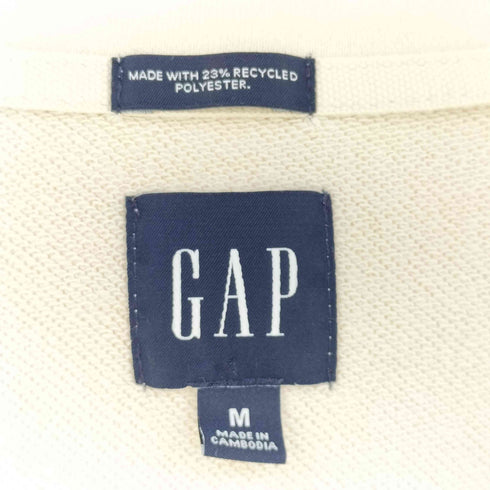 ギャップ Gap 2024 ロゴ刺繍 スウェット カーディガン メンズ import:M