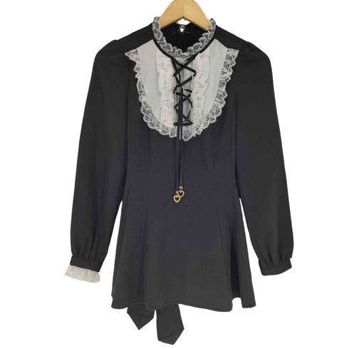 シークレットハニーバイハニーバンチ Secret Honey by Honey Bunch レースアップヨーク レディース JPN:2