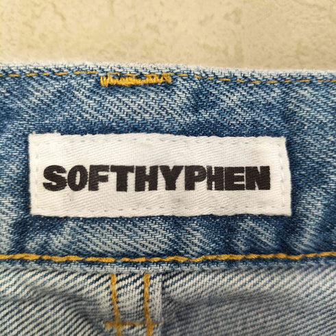 ソフトハイフン SOFTHYPHEN TAPERED SLIM FIT JEANS メンズ 30
