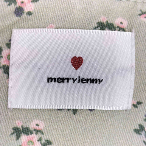 メリージェニー merry jenny 小花柄ダブルベルトミニスカート レディース FREE