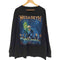 スカルプリント バンドTシャツ メンズ