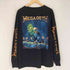 スカルプリント バンドTシャツ メンズ