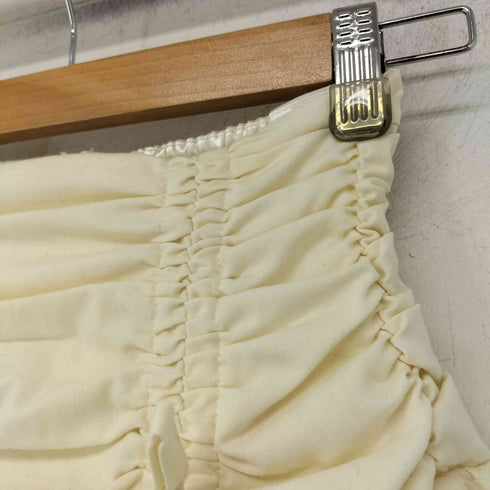 treat urself drawstring ribbon tiered skirt pants フリル リボン フレアミニスカート レディース JPN:S