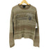 ディーゼル DIESEL フロントプリント クロップド丈 ニット メンズ import:M