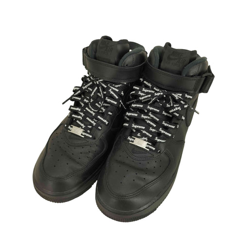 シュプリーム Supreme 24AW Air Force 1 Mid Black メンズ JPN:27