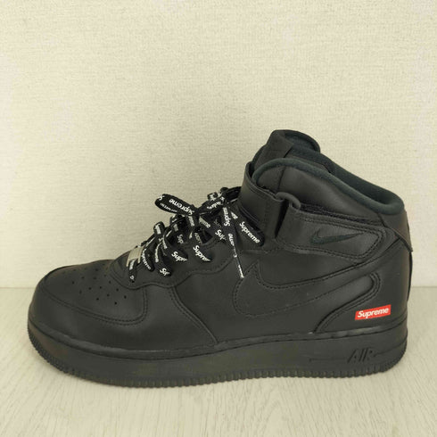 シュプリーム Supreme 24AW Air Force 1 Mid Black メンズ JPN:27