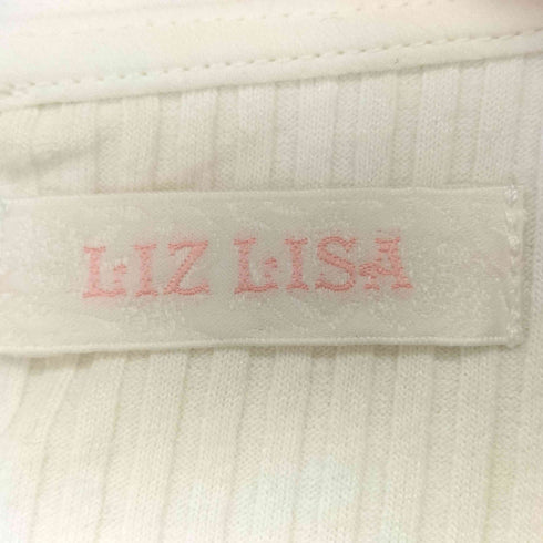 リズリサ LIZ LISA ティアラリボンリブカットブラウス レディース JPN:2