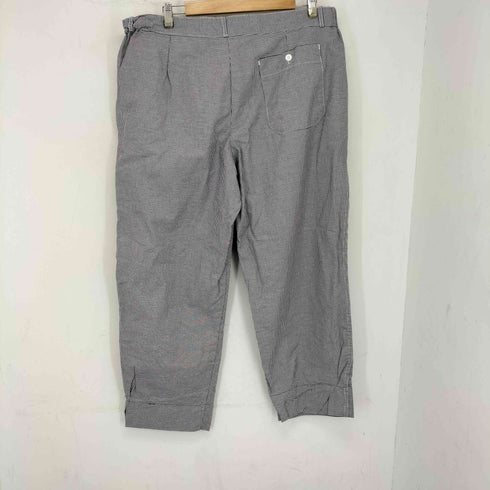 robur フレンチ シェフパンツ 2タックパンツ ハウンドトゥース メンズ 60