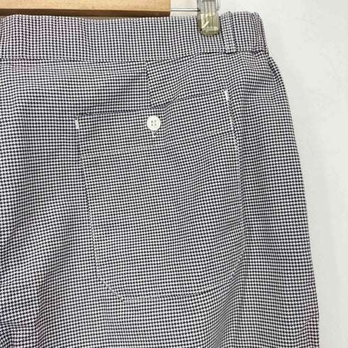 robur フレンチ シェフパンツ 2タックパンツ ハウンドトゥース メンズ 60