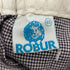 robur フレンチ シェフパンツ 2タックパンツ ハウンドトゥース メンズ 60