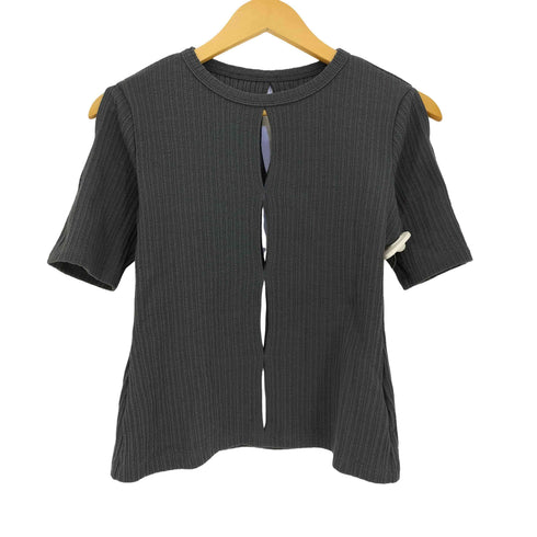 ルシェルブルー LE CIEL BLEU Slit Rib Top スリットリブトップ レディース JPN:36