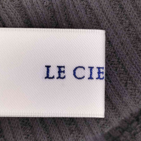 ルシェルブルー LE CIEL BLEU Slit Rib Top スリットリブトップ レディース JPN:36