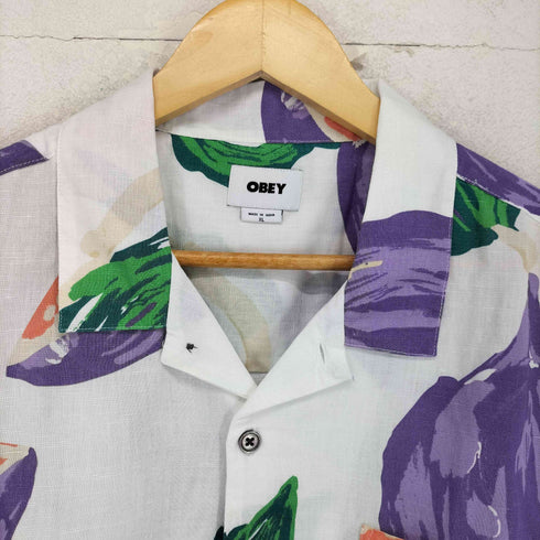 オベイ OBEY Figs Woven Shirt メンズ import:XL