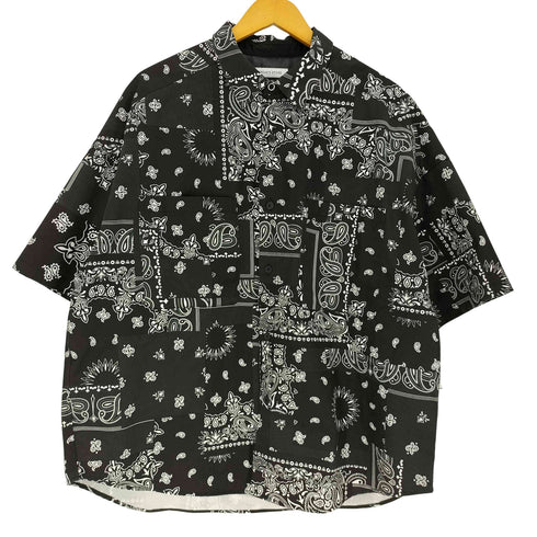 フリークスストア FREAKS STORE 20SS ペイズリー オーバーサイズ ワークシャツ メンズ JPN:M