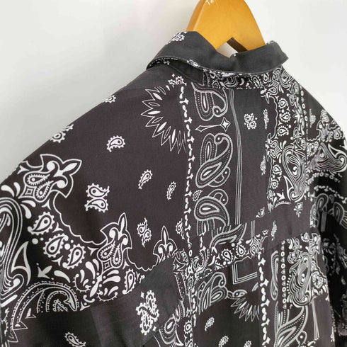 フリークスストア FREAKS STORE 20SS ペイズリー オーバーサイズ ワークシャツ メンズ JPN:M