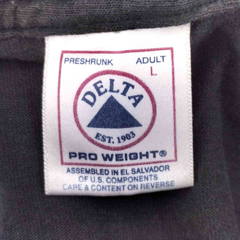 デルタプロウェイト DELTA PRO WEIGHT 00s 企業プリントクルーネックS/S Tシャツ メンズ JPN:L