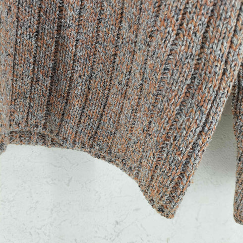 イッセイミヤケ ISSEY MIYAKE 90s シルク ウール メランジ ニット メンズ M