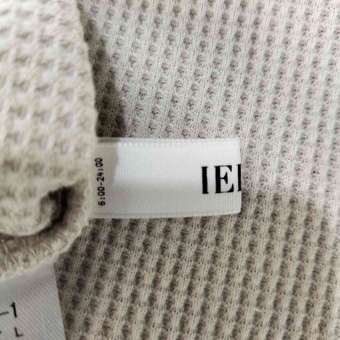 IEDIT ワッフル素材 ユースフルハイネックトップス レディース JPN:L