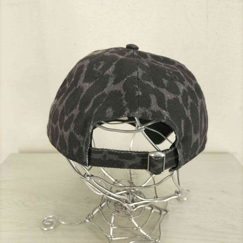ロデオクラウンズ RODEO CROWNS 別注 9TWENTY レオパード フロント刺繍6パネルキャップ レディース