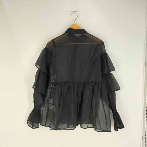 ジュエティ jouetie シアーティアードフリルシャツ レディース JPN:M